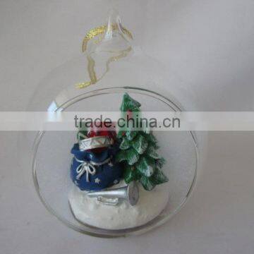 Crystal Balls Dollarma One Dollar Cheapest XMS Christamas Bear Deer Santa SnowFlake Glass 156044-15049 photo-2