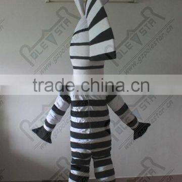 New Black and White Strips Horse Mascot Costumes photo-5