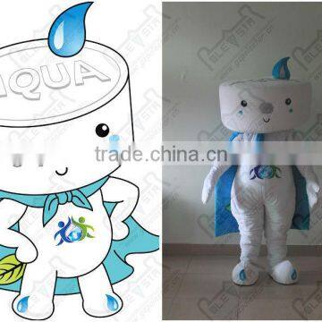 NO.3721 custom white doll mascot costumes