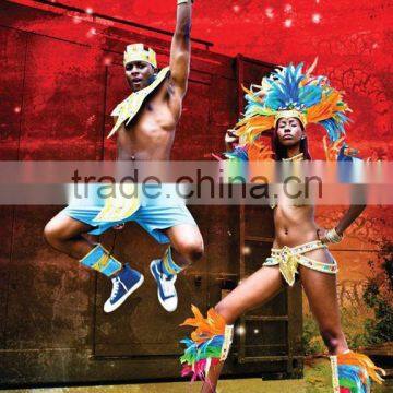 Hot selling egyptian men carnival costumes samba outfits for men