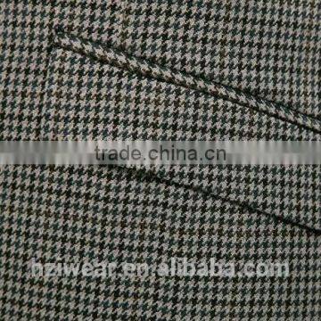 High Quality Houndstooth Business Suits/ Italy Style Suits for Men/ Functional Buttons on Sleeve. photo-5