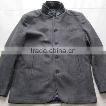 Neck collar design of mens coat