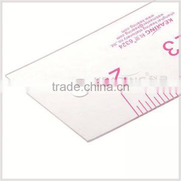 Kearing Flexible Plastic Inch Stick Curve Ruler ( Sandwich Line ) 24'' Garment Curve Ruler # 6324 photo-6