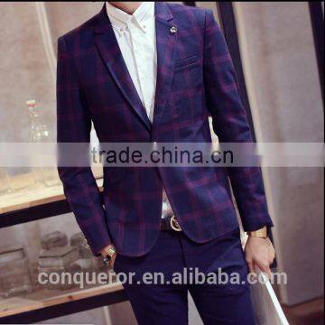 Grid Window Pane Man Suit.BSPL0642 photo-2
