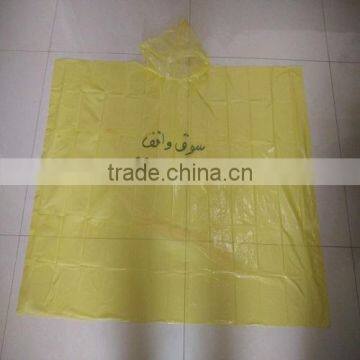 Poncho Raincoat Disposable Custom Printed Raincoat photo-5