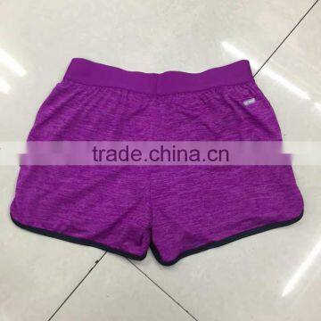 China Garment Stock Lot Factory Price Women Cheap Gym Shorts photo-5