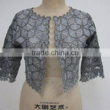 Garment Manufacturer Ladies Crochet Fashion Long Sleeve Top photo-4