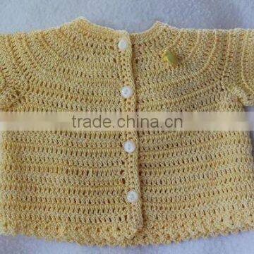 Crochet Knit Baby Sweater photo-3