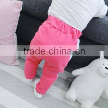 0-6 Years Wholesale 2017 Autumn Cotton Patchwork Baby Boys Girls Pants (pick Size Color) photo-5