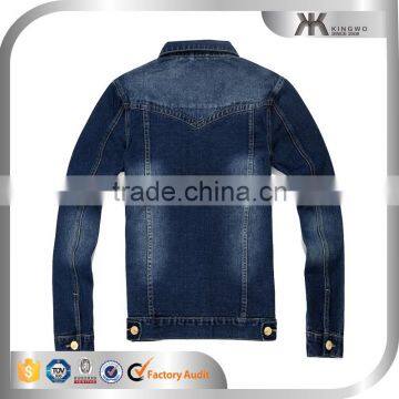 2016 New Custom Mens Denim Fall Jactets&coat OEM Service Clothing Wholesale photo-2