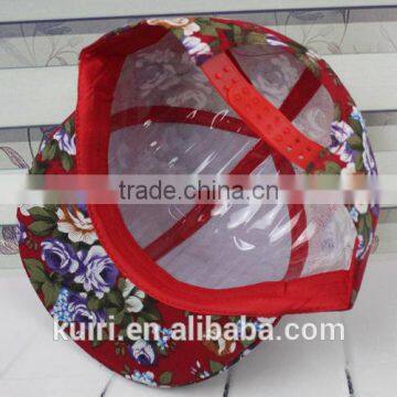 Woman Printing Big Breasted Sunhat /Cotton Ladies Sports Hats photo-4