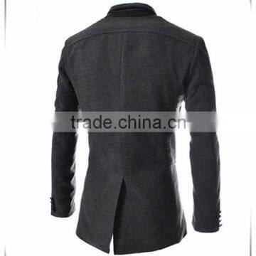 2016 Winter New Design Military Wool Trench Coat photo-4