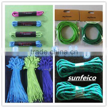 2.5mm Round Waxed Shoelaces~Men's Dress Shoelaces~Violet Cotton Waxed Rope Shoelaces~Waxed Boot Shoelaces~Sneaker Shoelaces photo-4