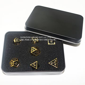 Large custom made triple metal deluxe dice game