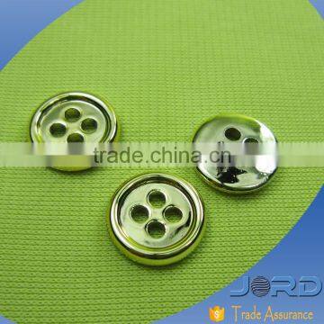 South America Hot Sale Girl Clothing Plating Concave Two Hole Plastic ABS Sewing Buttons photo-3