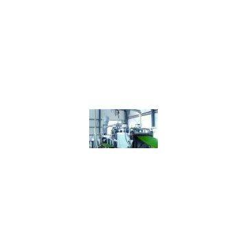 0.6 Mpa PVC Public Plastic Grass Mat Machine with SJ120 Extruder