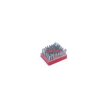 Frankfurt steel brush/Frankfurt abrasive brushes for antique stone surface/Industrial steel wire brush for stone material