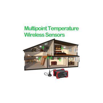 Multipoint Temperature Wireless Sensors data logger