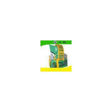Double Shaft Scrap Tyre Recycling Plant For Car Tyre , Low Noise