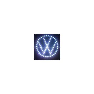 led car logo-led Volkswagen logo