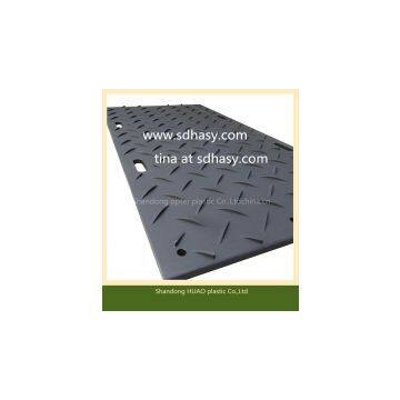 Low price virgin UHMWPE / HDPE temporary road mats / construction road mats