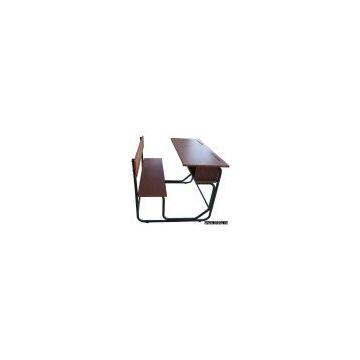 double desk and chair.student desk and chair.classroom desk and chair