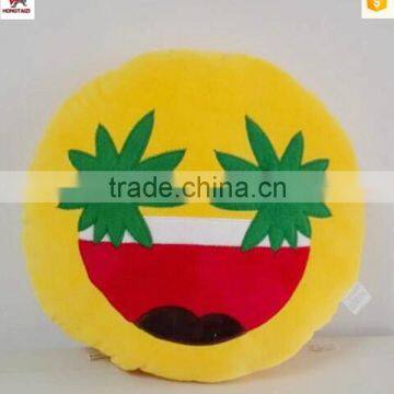 12" Inch / 30cm Large Emoji Pillows Smiley Emoticon Soft Plush Stuffed Yellow Roundy
