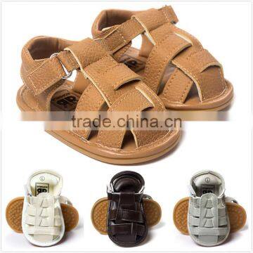 2016 baby leather sandal shoes boy child sandal fancy M6061104