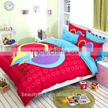 Check Design 100% Polyester Microfiber Printed Bed Sheet BS257 photo-4