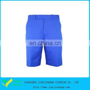 Light 96% Polyester 4% Spandex Custom Design Solid Color Golf Shorts For Men