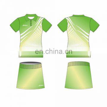 custom made sublimation european ladies golf clothing