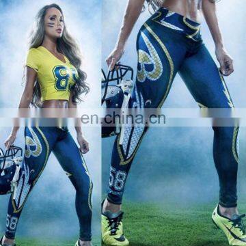 Professional Fitness Leggings Custom Sublimation Women Wholesale Yoga Pants