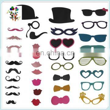 DIY Photo Booth Props Wedding Party Funny Fake Moustaches On Stick HPC-0354