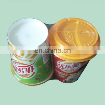 Custom design size heat sealing plastic pof shrink packing film for drinks packaging