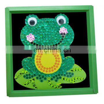 DIY mosaic art/sequin craft/