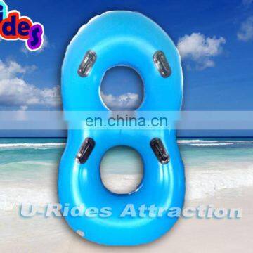 PVC summer hot inflatable double river tube for sale