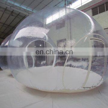 TOP High Quality Inflatable Clear Double Bubble Tent ,inflatable Transparent Tent photo-3