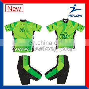 high quality sublimation cycling clothes quick dry jerseys bicycle wear