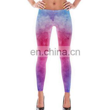 digital colorful printing leggings sport clothes women yoga pants