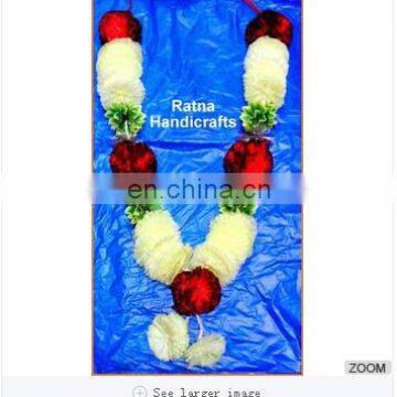 artificial flower haar garlands indian home decor