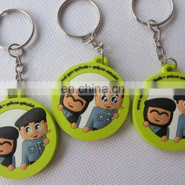 Round Customized High Quality Soft Pvc Key Chain With Printing Logo photo-6