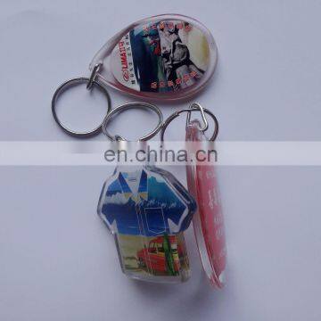 Hight quality and cheap price acrylic keychain for gifts