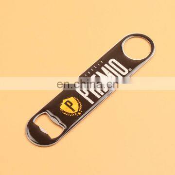 BSCI SGS stainless steel bottle opener with epoxy sticker