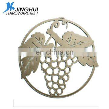 Photo chemical hollow out grapes shaped etching stencils cutting