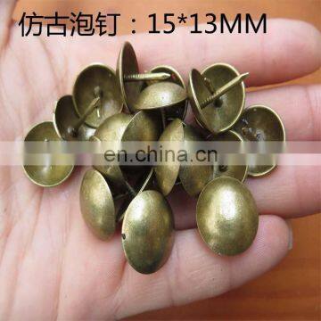 Umbrella shape antique brass nails for sofa