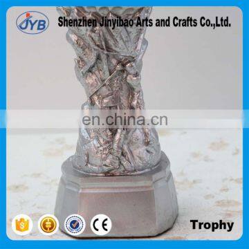 Wholesale Silver Color Plating Plastic Cup Football Trophy for Kids photo-3