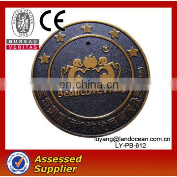 Welcom OEM Metal Round Pin Badge For Clothes