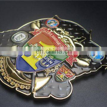 2016 Iron Sport Medallion Army Cap Badge photo-3