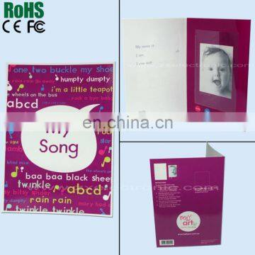 Voice/Sound/Music Recordable Greeting Card Blank Recordable Card