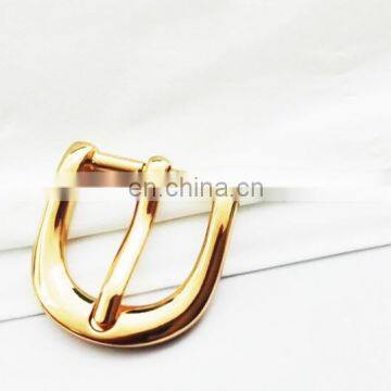 high quality gold plating customized buckle purses